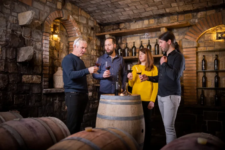 Degustacije vin v vinski kleti
